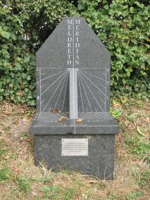 Greenwich Meridian Marker; England; Cambridgeshire; Meldreth